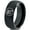 Black Dome Tungsten, variant on Tungsten Horoscope Scorpio Band Ring 9mm Men Women Comfort Fit Black Flat Cut Brushed Polished