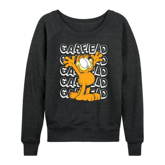 Garfield - Garfield Repeated - Women's Lightweight French Terry Long Sleeve Shirt