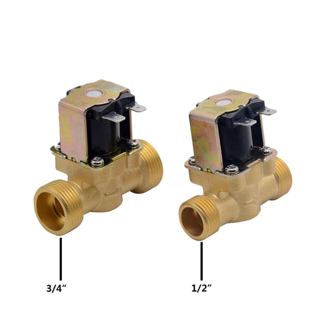3/4"1/2" Electric Solenoid Magnetic Valve Normally Closed For Water Control ,Easy to Install