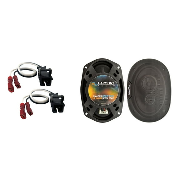 Fits Oldsmobile Intrigue 1998-2002 Rear Deck Replacement Harmony HA-R69 Speakers
