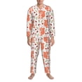 thumbnail image 3 of Balery Squirrel And Pattern Pajama Sets for Men Long Sleeve 2 Piece Sleepwear Loungewear Sets Soft PJ's with Pockets Long Sleeve Comfy Pj Sets-XX-Large, 3 of 7