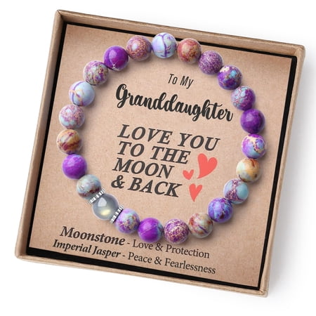 THEMEROL Granddaughter Gifts from Grandma Granddaughter Bracelet Birthday Teen 16 Year Old Gifts Ideas Christmas Valentines Easter Stocking Stuffer Graduation Comfirmation