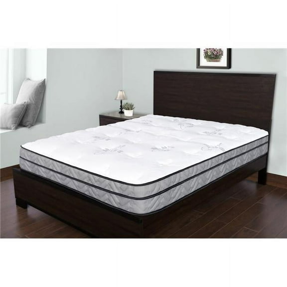 Spectra Mattress SS578003T 11.5 in. Orthopedic Break Thru Medium Firm Euro Top Pocketed Coil - Twin