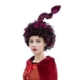 thumbnail image 3 of MUPUL Mary Sanderson Peluca Hocus Pocus 2 Disfraz de Hermana Sanderson Púrpura Mezclado Negro Trenza Larga Sombrero de Bruja en Forma de Disfraz de Halloween Accesorio Pelucas Set para Mujer, 3 of 4