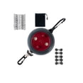 thumbnail image 4 of Cuerda de tendedero de viaje portátil Sunnimix Línea de ropa de camping ajustable 8m con Bolsa Rojo, 4 of 7