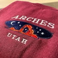 thumbnail image 2 of Arches National Park Utah Embroidered Sweatshirt, 2 of 5