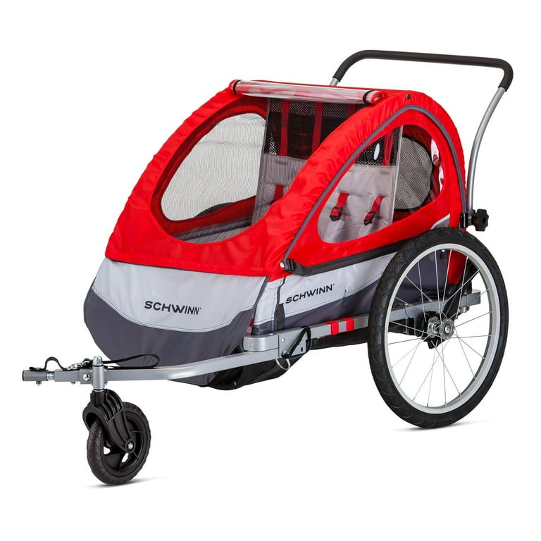 Baby bike trailer stroller combo deals