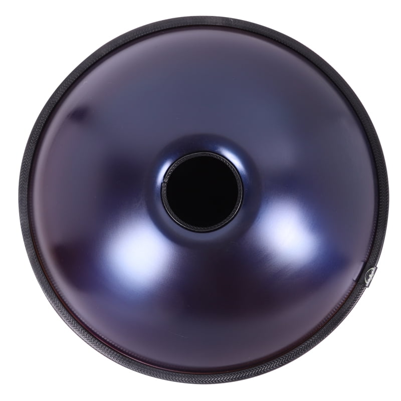 18IN Kurd D Minor 9 Notes Handpan Drum 440HZ Percussion Instrument Steel Tongue Drum