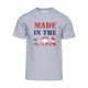 thumbnail image 1 of Camiseta de manga corta Gravity Trading Hombre hecho en los Estados Unidos Heather Gray 3X-Large, 1 of 1