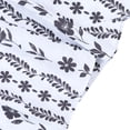 thumbnail image 4 of Girls Summer Boho Maxi Dress, Black and White Floral Tiered Sundress with Ruffle Straps for Toddler & Little Girls (4-5Y), 4 of 6