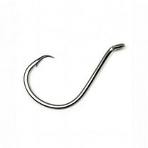Gamakatsu Octopus Hook, Size 1, Black, 6 Pack