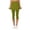 hwj# Army Green262, variant on Women High Waist Capri Skort Stretch Solid Skirted Leggings Wide Elastic Waistband Breathable Athletic Bottoms For Tennis Yoga Workout Walking Casual Summer Pants,Army Green,L