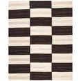 thumbnail image 3 of SAFAVIEH Kilim Bevis Checkered Wool Area Rug, Beige/Brown, 5' x 8', 3 of 3