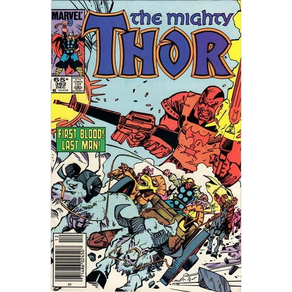 Thor #362 (Newsstand) VF ; Marvel Comic Book
