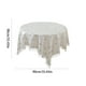 thumbnail image 3 of pstuiky Mantel rectangular de encaje floral fresco francés pequeño con diseño de viento villano para mesa redonda impermeable, 3 of 6