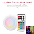 thumbnail image 3 of CEHVOM LED Puck Lights Night Light,12 Color Ice Light, Color Remote Control Atmosphere Light, LED Cabinet Light Clearance, 3 of 3