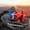 Red, variant on B Blue Remote Control Stunt Car 3 In 1 Hovercraft For Land Water Air With 360 Rotation