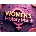 thumbnail image 4 of LUUFILx Women's History Month Banner Colorful Floral Design for Celebrations Education Events Community Gatherings Decorative Wall Hanging Inspirational Backdrop, 4 of 8