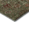 thumbnail image 3 of Addison Rugs Mayfield Premium Machine Washable Transitional Floral Fern Round Rug, 8' x 8', 3 of 5