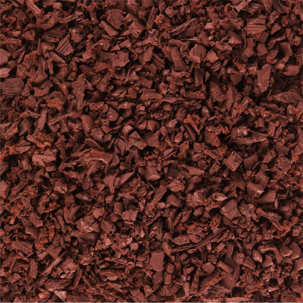GroundSmart 75cf Recycled Rubber Nugget Mulch Cedar Red