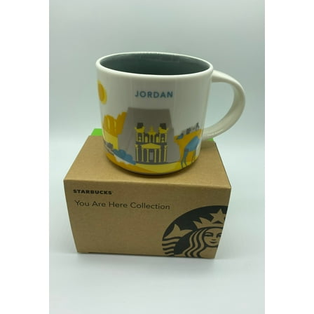 Starbucks You Are Here Collection Jordan Coffee Mug New with Box