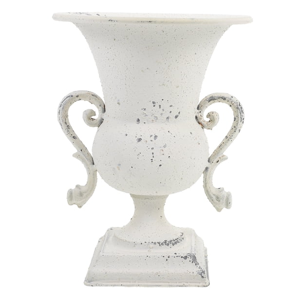 Maceta vintage de hierro, maceta retro para bodas, maceta decorativa para fiestas y festivales
