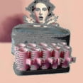 thumbnail image 1 of Juego de 10 rulos eléctricos calefactables para cabello extragrueso, con termostato cerámico e iones, para uso en cabello seco o húmedo., 1 of 2