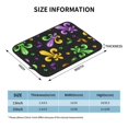 thumbnail image 4 of Bingfone Mardi Gras Carnival4 Laptop Sleeve Case 13 Inch, 360° Protective Computer Carrying Bag, 4 of 9