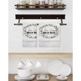 thumbnail image 3 of Farmhouse Wreath Kitchen Dish Towels for Drying Dishes Set of 3, Sweet Home Rustic Plants Texture Grey Wood Waffle Weave Microfiber Hand Tea Bathroom Towels Quick Dry & Absorbent Towel 15.7x23.6, 3 of 7