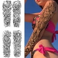 thumbnail image 3 of Tatuajes en El Hombro Falsos 4 Piezas Animal Desechable Hombres Mujeres para Cuerpo Brazo, 3 of 9