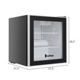 thumbnail image 3 of US JC-46 AC115V/60Hz 1.6Cu.Ft/46L/60CAN Beverage Refrigerator Black, 3 of 9