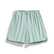 thumbnail image 4 of Pantalones cortos deportivos de secado rápido para mujer: holgados e informales, cintura elástica, a cuadros/lisos, tallas S-XXXXXXXXL, 4 of 4