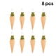 thumbnail image 2 of Pascua zanahoria colgando simulación ornamentos chimenea decoración de decoración pendientes interior al aire libre regalos 8 piezas Advancent HA012593-00, 2 of 7
