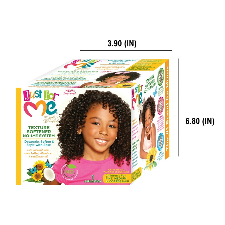 JUST FOR ME No-Lye Conditioning Texture Softener Kit JUST FOR ME No-Lye Conditioning Texture Softener Kit