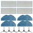 thumbnail image 1 of BUYISI Side Brush Filter Mop Cloth For Tapo Rva300 Rv10 Rv10 Plus Rv30 Rv30 Plus Vacuum Cleaner Floor Sweeper Accessories, 1 of 5