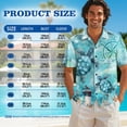 thumbnail image 6 of Jeiento Sea Turtle Matching Beach Outfits for Couples Mens Beach Shirts Summer Dresses for Women 2026 Hawaiian Shirt for Men Round Neck Tiered Short, 6 of 6