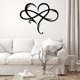 thumbnail image 2 of Wall decoration - Wall decoration - Infinity heart - Suitable for indoor and, 2 of 4