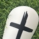 thumbnail image 4 of 1 par de espinilleras de fútbol en miniatura que absorben los golpes, espinilleras pequeñas cruzadas, espinilleras de fútbol ligeras para niños, jóvenes y adultos, 4 of 6