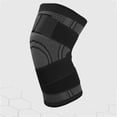 thumbnail image 4 of Genouillère Femmes Hommes Compression Genouillère avec Deux Sangles de Compression Ajustables pour Déchirure du Ménisque Arthrite Linddert Douleur au Genou ACL Course Haltérophilie Basketball Volée, 4 of 7