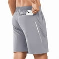 thumbnail image 4 of NORTHYARD Men's 7" Running Athletic Shorts with Zipper Pockets Workout Short, Sizes S-2XL, 4 of 8
