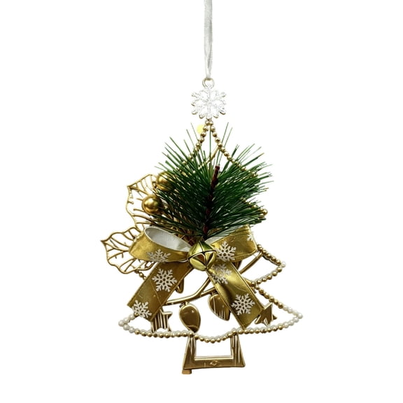 Qjidjing Christmas Tree Ornaments, Plastic Xmas Hanging Pendants, for Christmas Tree, Home Wall, Indoor Holiday Party