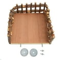 thumbnail image 2 of Hamster Fence Platform,Hamster Climb Platform Multipurpose Hamster Toys Hamster Platform Elevated Design, 2 of 14