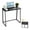 Black, variant on Homy Casa Folding Table, Portable Space-Saving Desk for Home, Apartment, Small Office, Light Oak