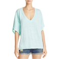 thumbnail image 2 of Camiseta básica Free People Batwing para mujer verde pequeña, 2 of 2