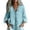 Light Blue, variant on Nmnitkp Long Sleeve Shirts for Women Cotton Linen Button Down Shirt Stand V Neck Roll Up Long Sleeve Loose Fit Casual Blouse for Fall Work Daily Loungewear Beige,S
