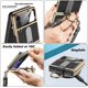 thumbnail image 2 of Case Compatible With Samsung Galaxy Z Flip 3 5g With Ring Strap, Hard Leather Protector, 2 of 5
