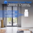 thumbnail image 4 of Smart Door Bell, moderna timbre inalámbrica Notificaciones de las fuelas y Claras de 85db Enchufe A Prueba de Lluvia para el Hotel en Casa, 4 of 7