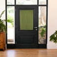 thumbnail image 3 of Darcy Rod Pocket Light Filtering Door Panel with Tieback - 54" x 40" - Green, 3 of 8
