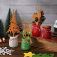 thumbnail image 6 of PEIBang 3Pcs Christmas Rusty Metal Decoration,Rustic Christmas Tree and Reindeer Signs for Outside,Decorative Garden Stakes for Potted Plants Walkway and Yard, 6 of 7