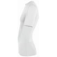 thumbnail image 6 of Augusta Sportswear S Boys Hyperform Compression Short Sleeve Tee White 2601, 6 of 6